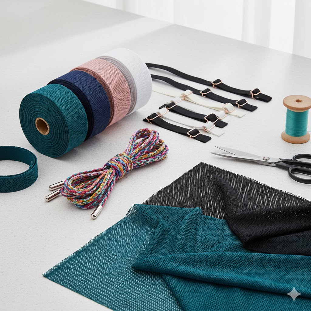 इलास्टिक और स्ट्रैप